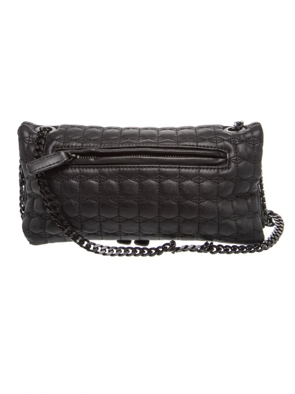 IRO Black Leather Clutch | Timeless Designer Evening Bag